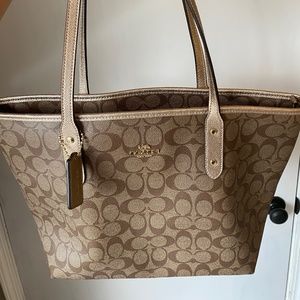 Gold Coach purse